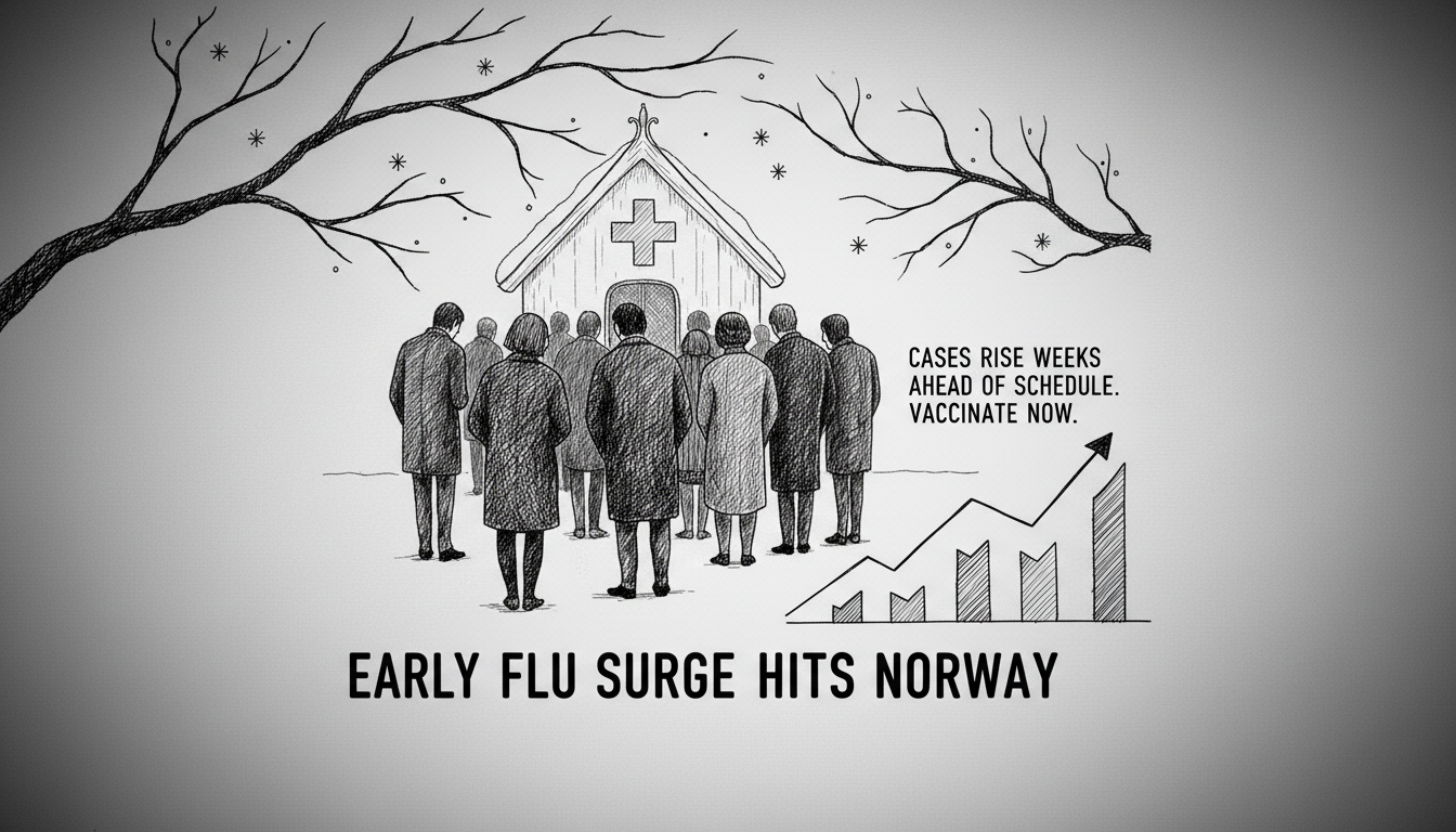 Early Flu Surge Hits Norway as Cases Rise Weeks Ahead of Schedule