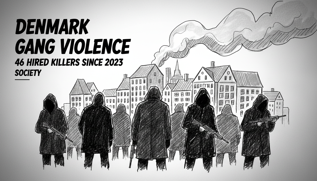 Denmark Gang Violence: 46 Hired Killers Since 2023