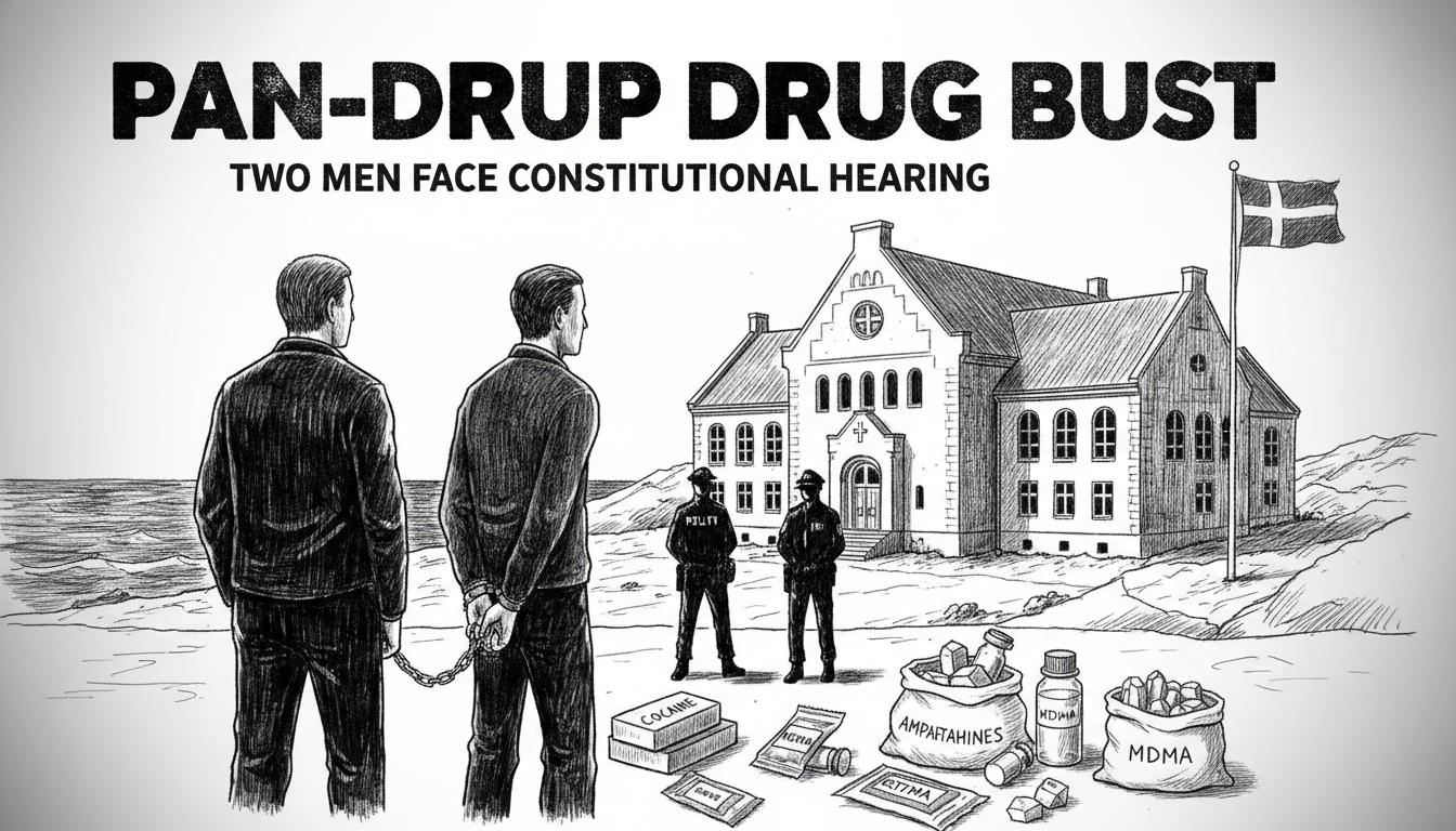 Two Men Face Constitutional Hearing in Pandrup Drug Bust