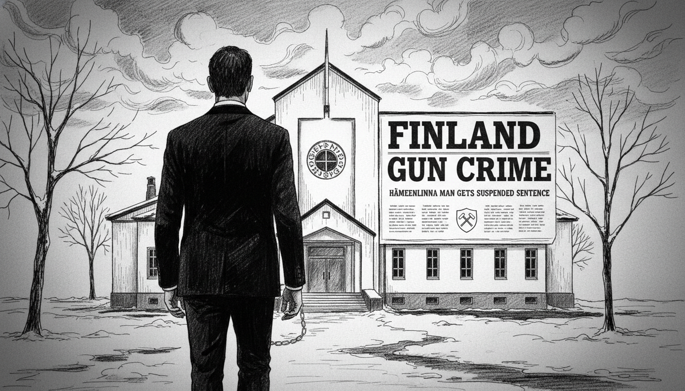 Finland Gun Crime: Hämeenlinna Man Gets Suspended Sentence