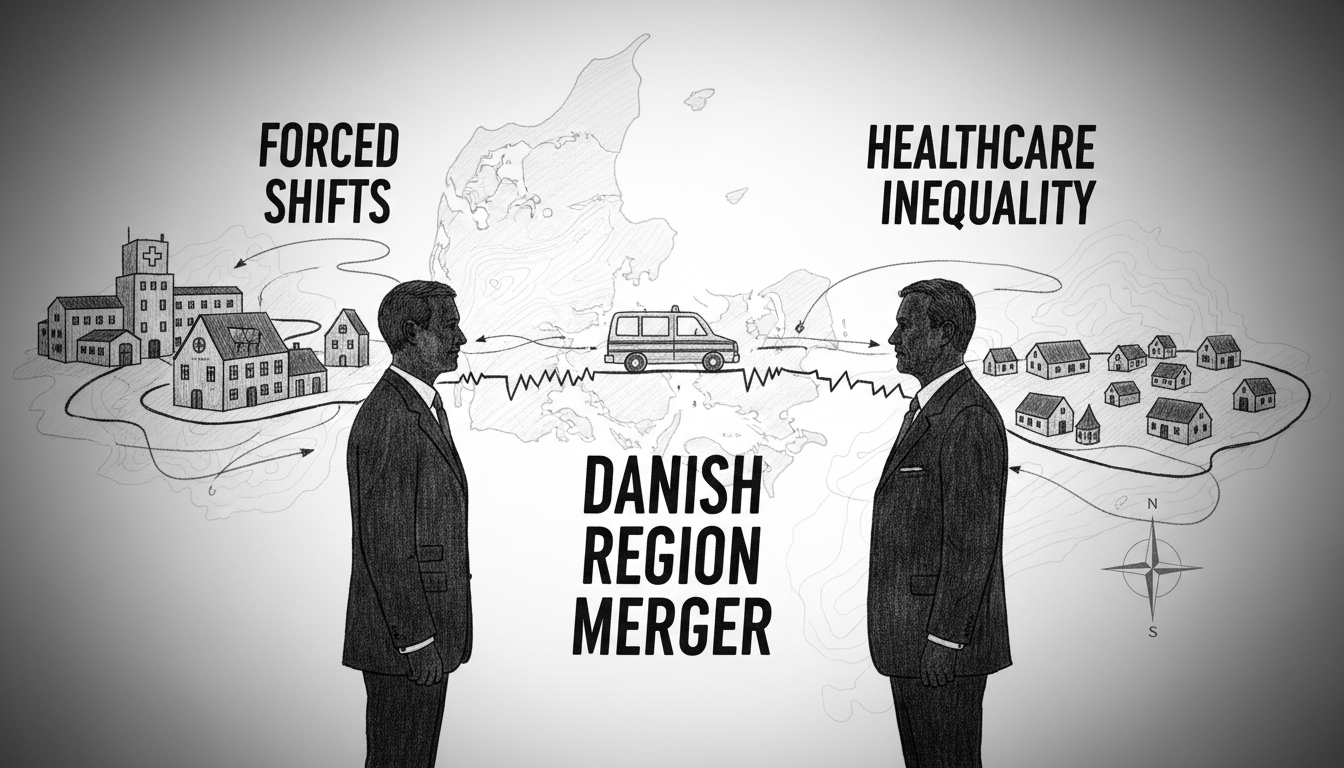 Forced Hospital Shifts Divide Candidates in Major Danish Region Merger