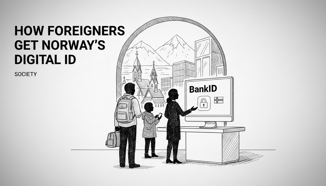 How Foreigners Get Norway's Vital Digital ID (BankID)
