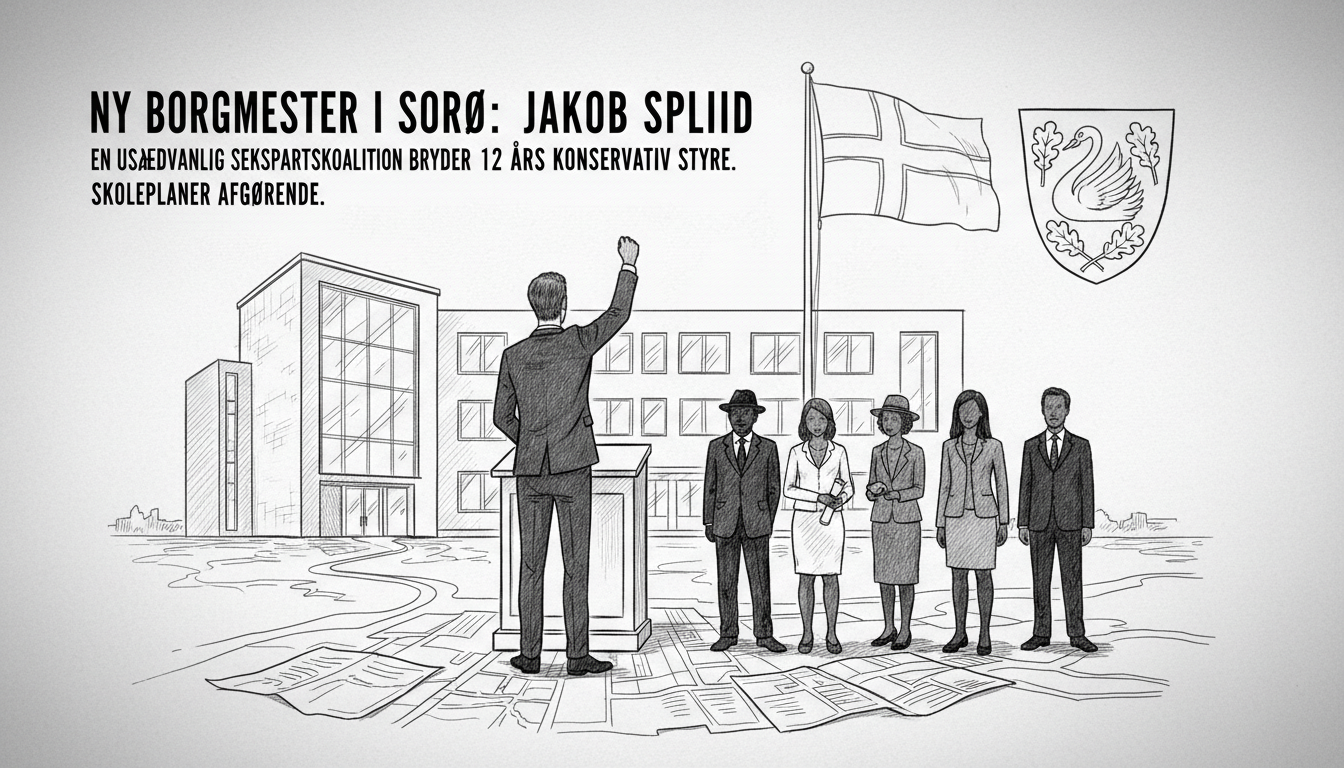 Venstre's Jakob Spliid Elected New Mayor in Sorø Municipality