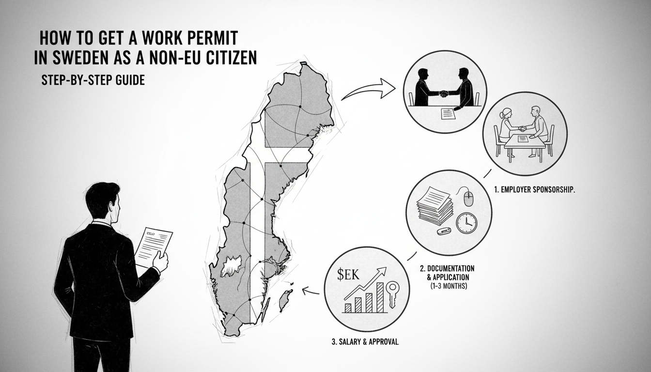 How to Get a Work Permit in Sweden as a Non-EU Citizen: Step-by-Step Guide