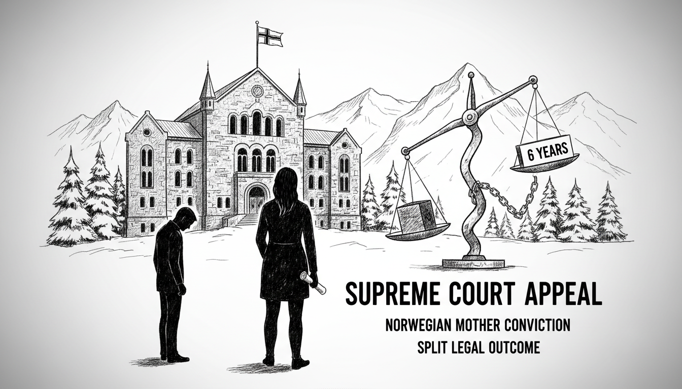 Norwegian Mother Appeals Child Abuse Conviction to Supreme Court
