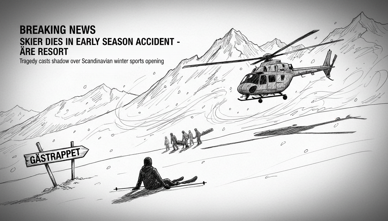Skier Dies in Early Season Accident at Åre Resort