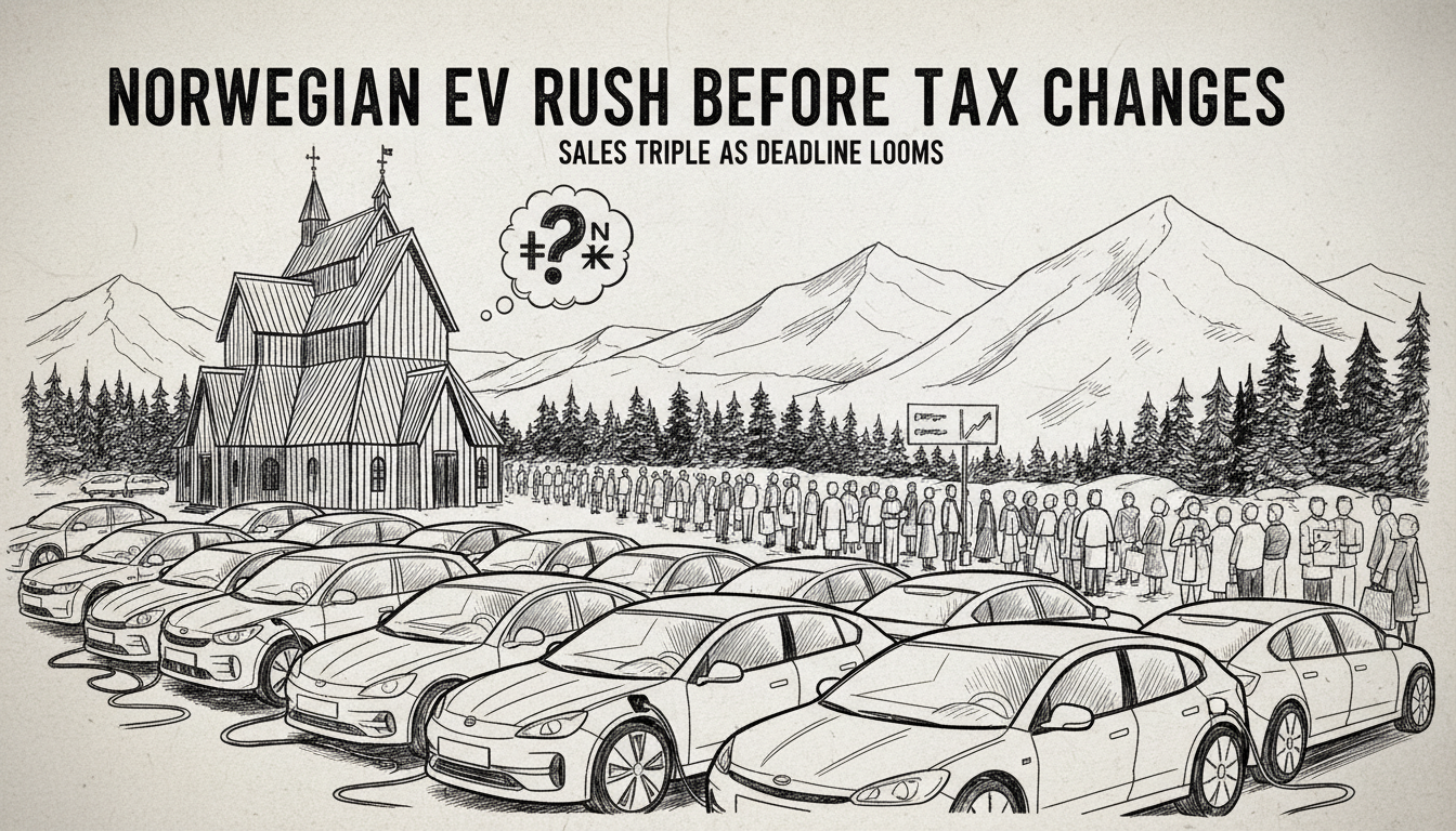 Norwegian Electric Vehicle Rush Before Tax Changes