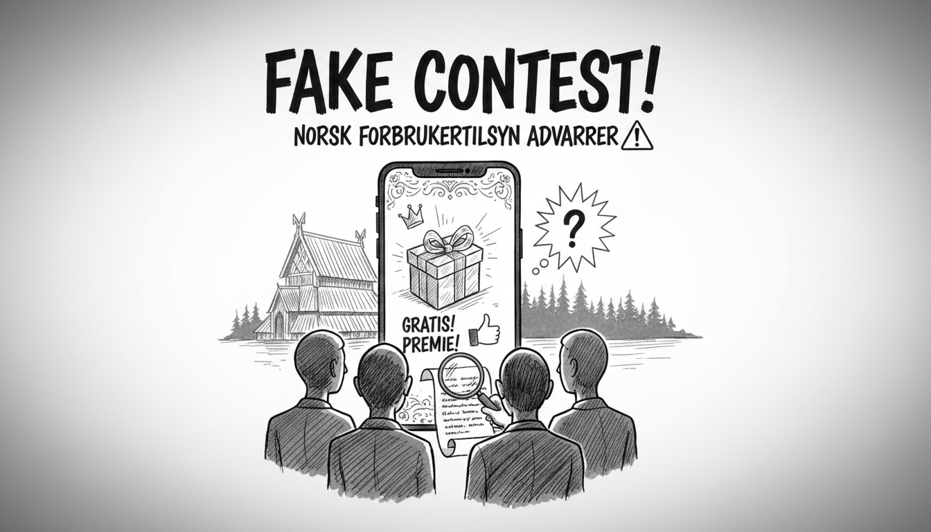 Norwegian Consumer Authority Warns Against Fake Social Media Contests