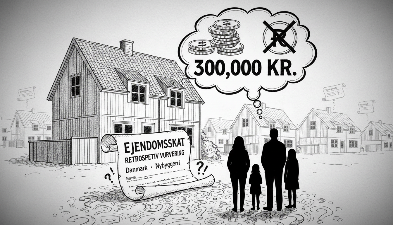 Danish Families Face Massive Tax Bills on Newly Built Homes