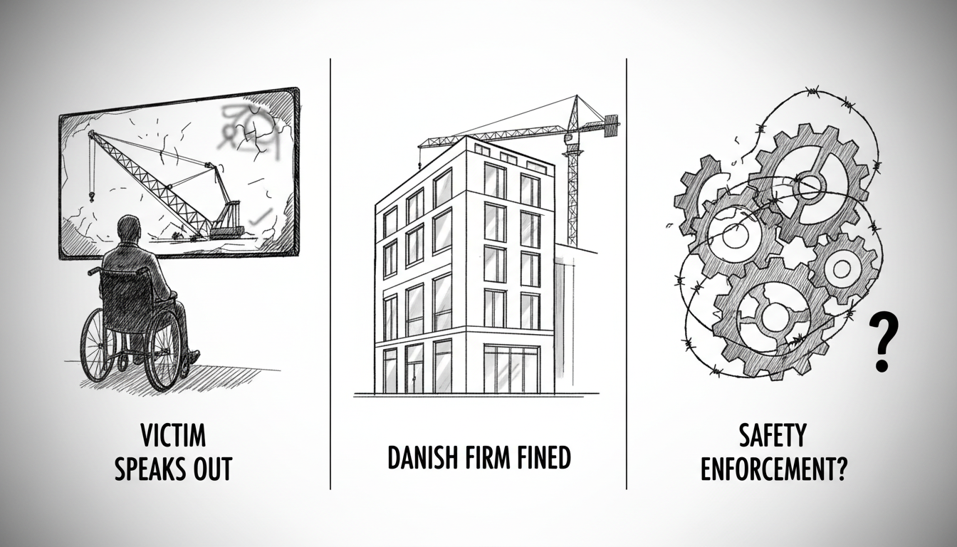 Crane Collapse Victim Speaks Out as Danish Firm Faces Fine