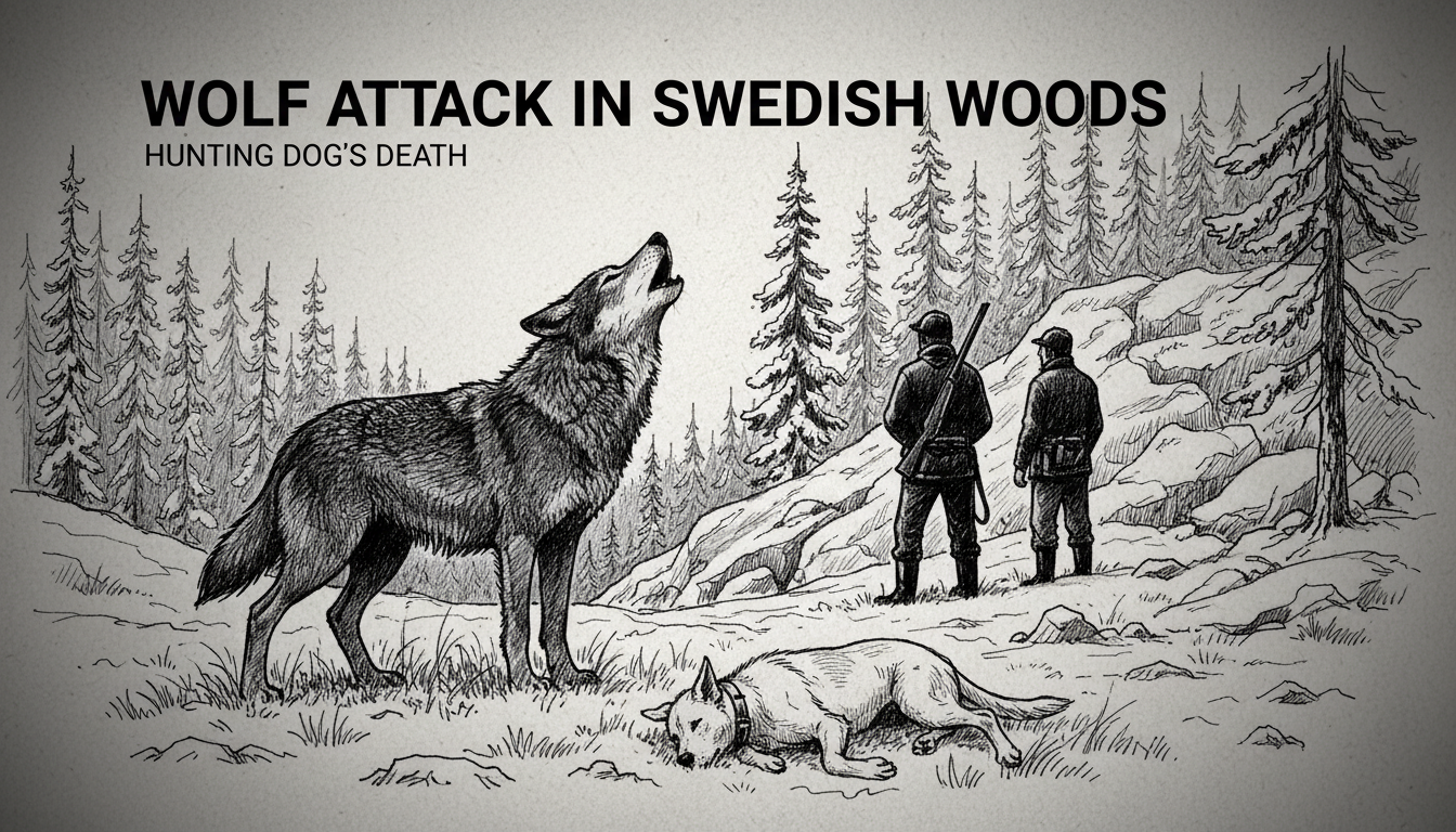 Wolf Attack in Swedish Woods Leads to Hunting Dog's Death