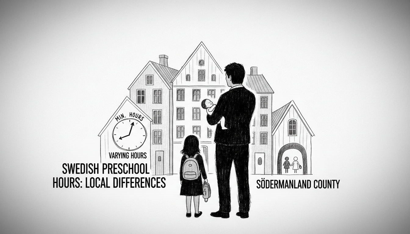 Swedish Preschool Hours Vary for Families with Newborns