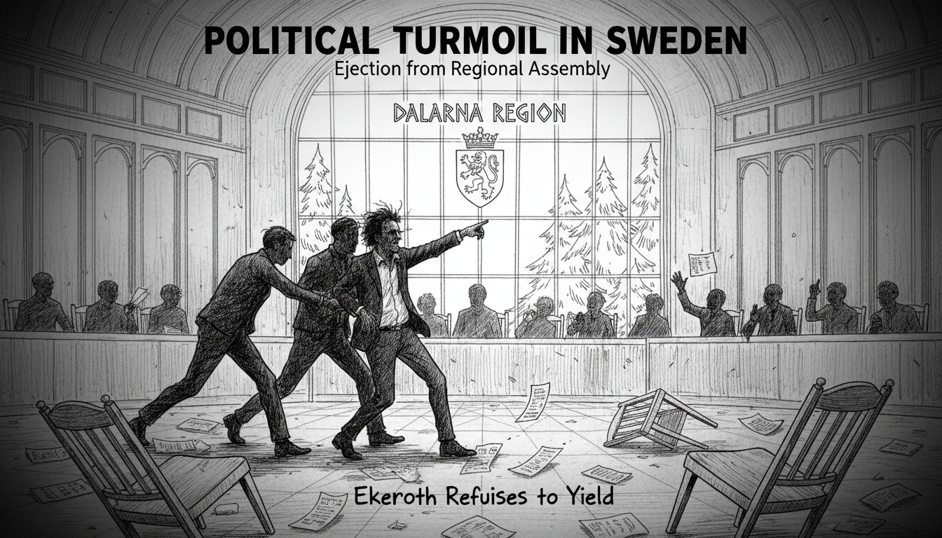 Sweden Democrat Politician Ejected from Regional Assembly Meeting