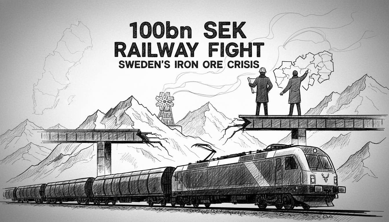Sweden's Iron Ore Crisis: 100bn SEK Railway Fight