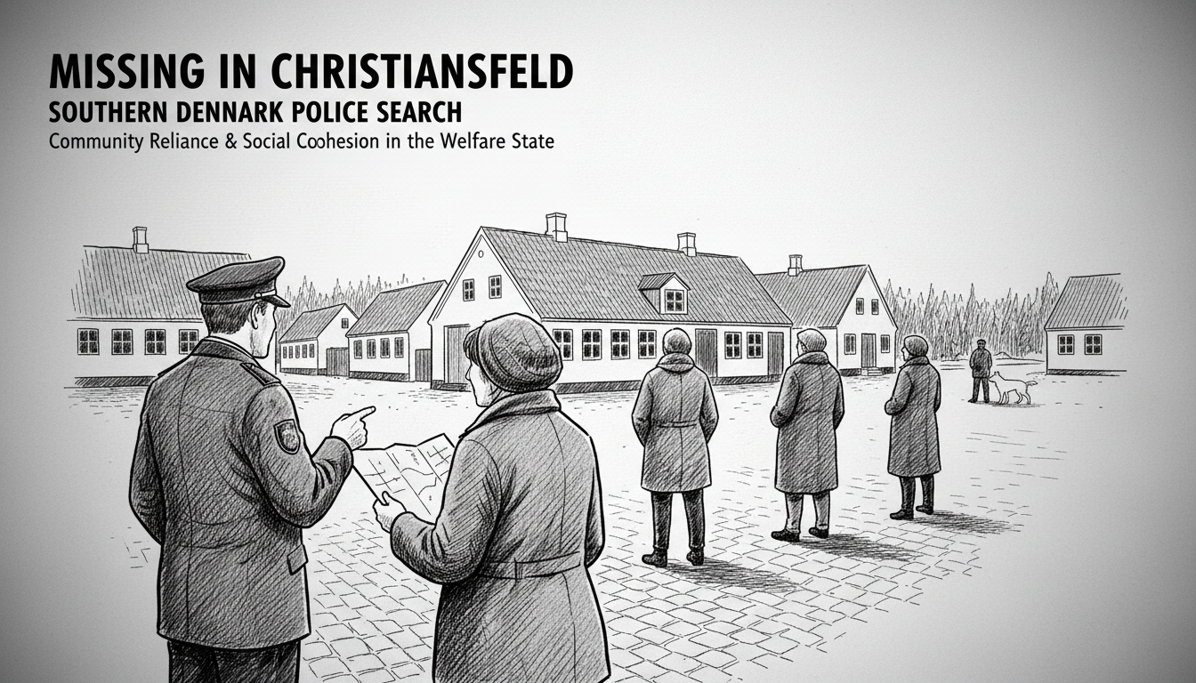 Police Search for Missing Woman in Southern Denmark Community