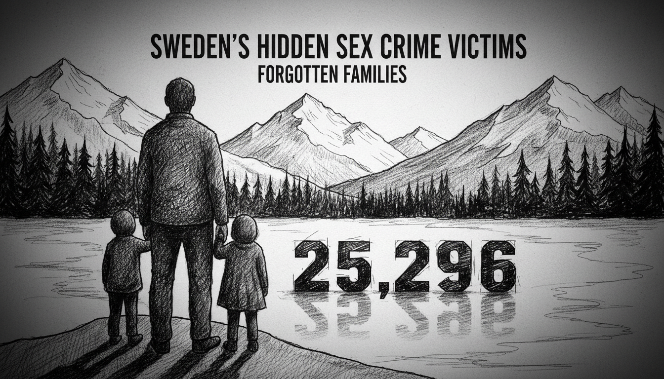Sweden's Hidden Sex Crime Victims: 25,296 Cases, Forgotten Families