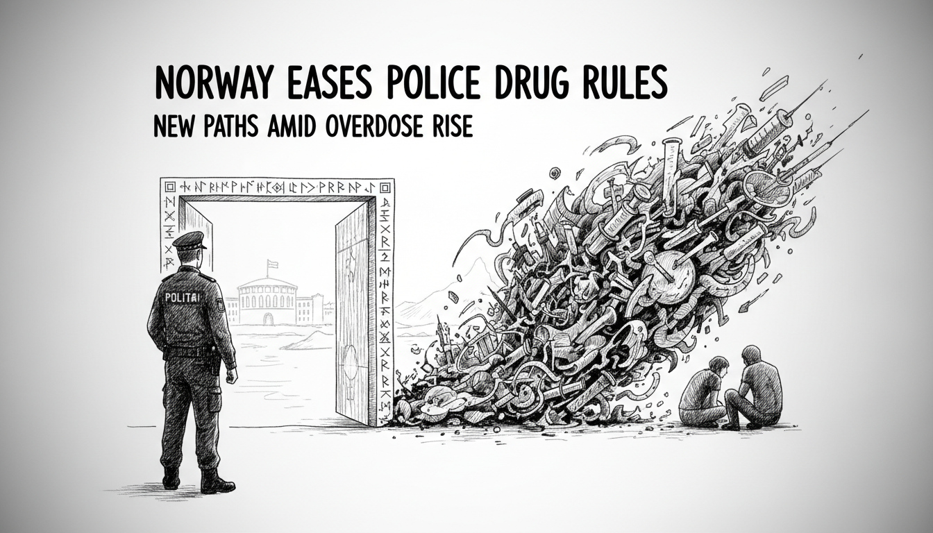 Norway Eases Police Academy Drug Rules Amid Overdose Rise