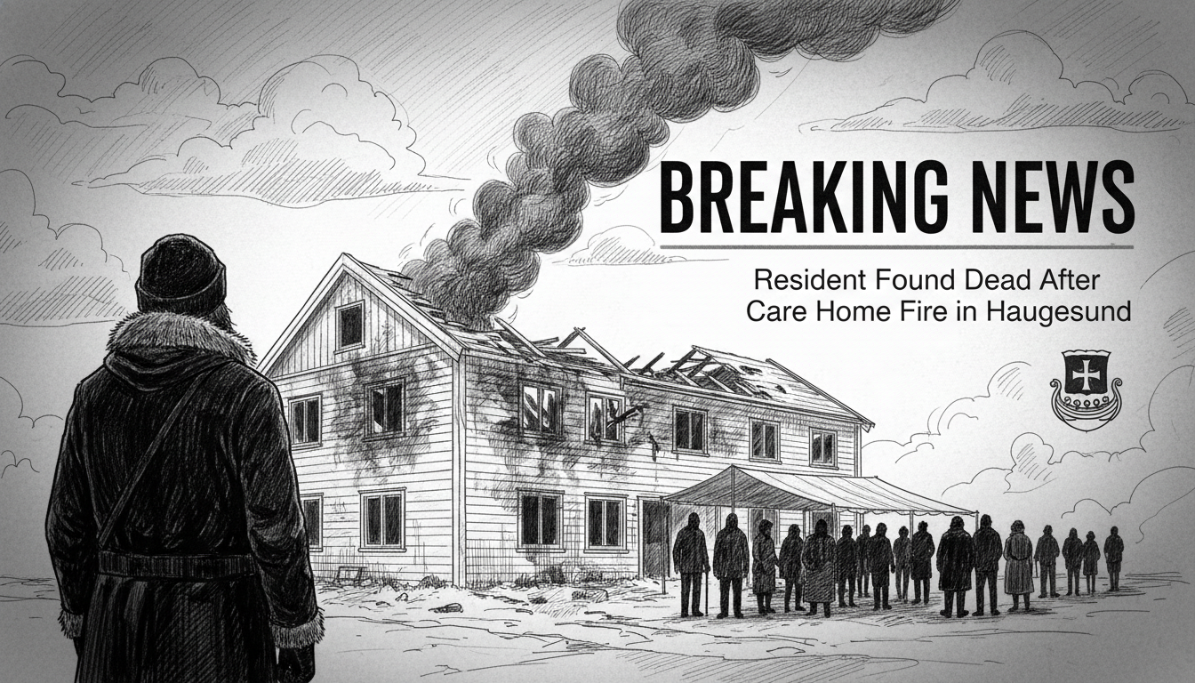 Resident Found Dead After Care Home Fire in Haugesund