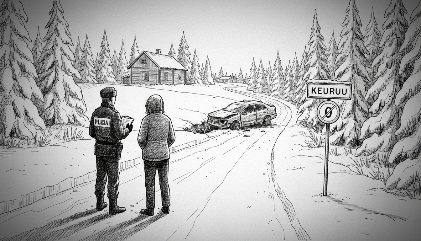 Finland's Road Safety Success: Zero Injuries in Keuruu Crash
