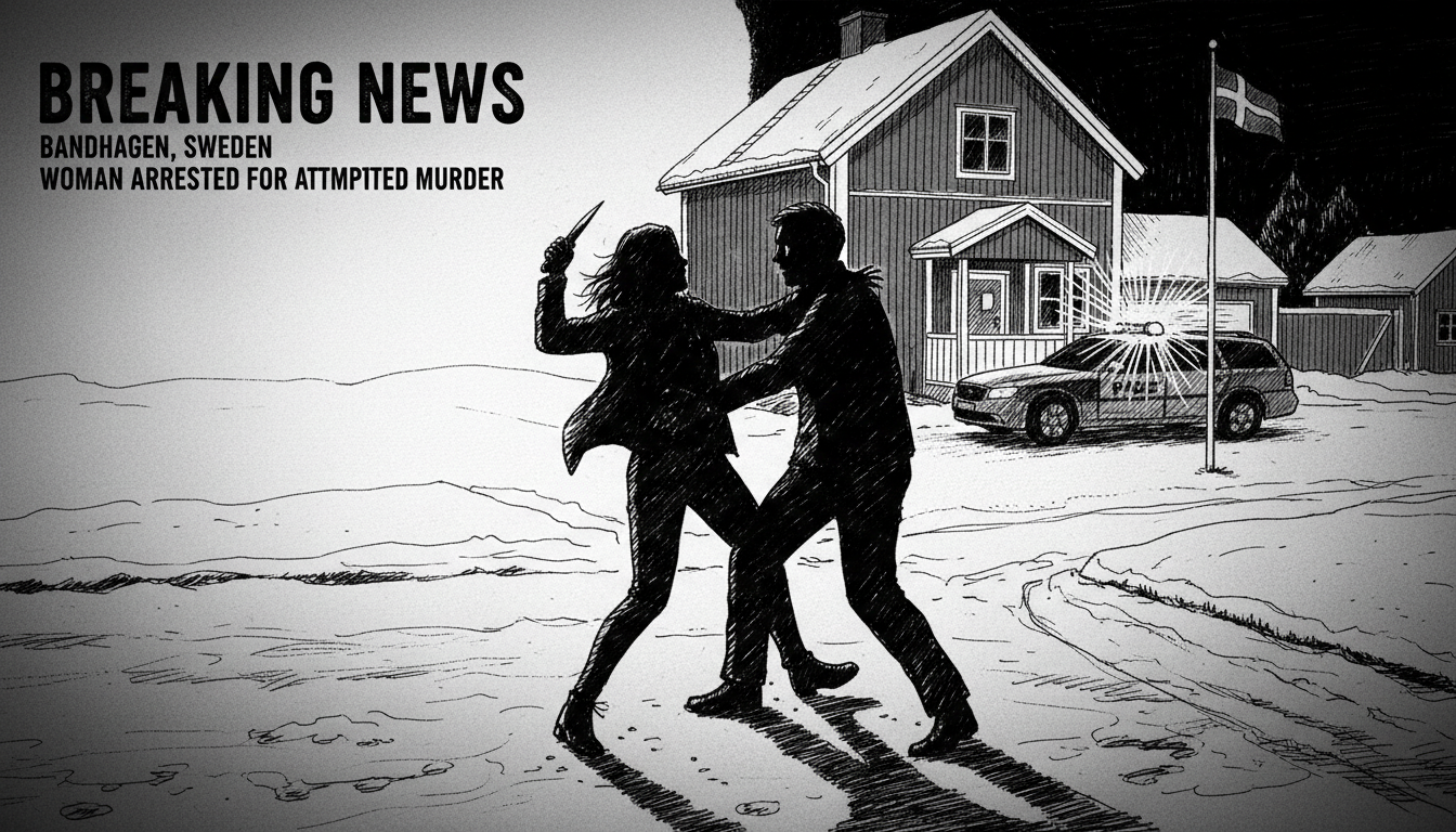 Woman arrested for attempted murder in Bandhagen