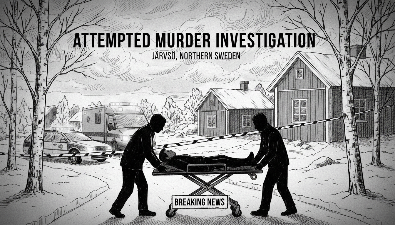 Attempted Murder Investigation Underway in Northern Sweden
