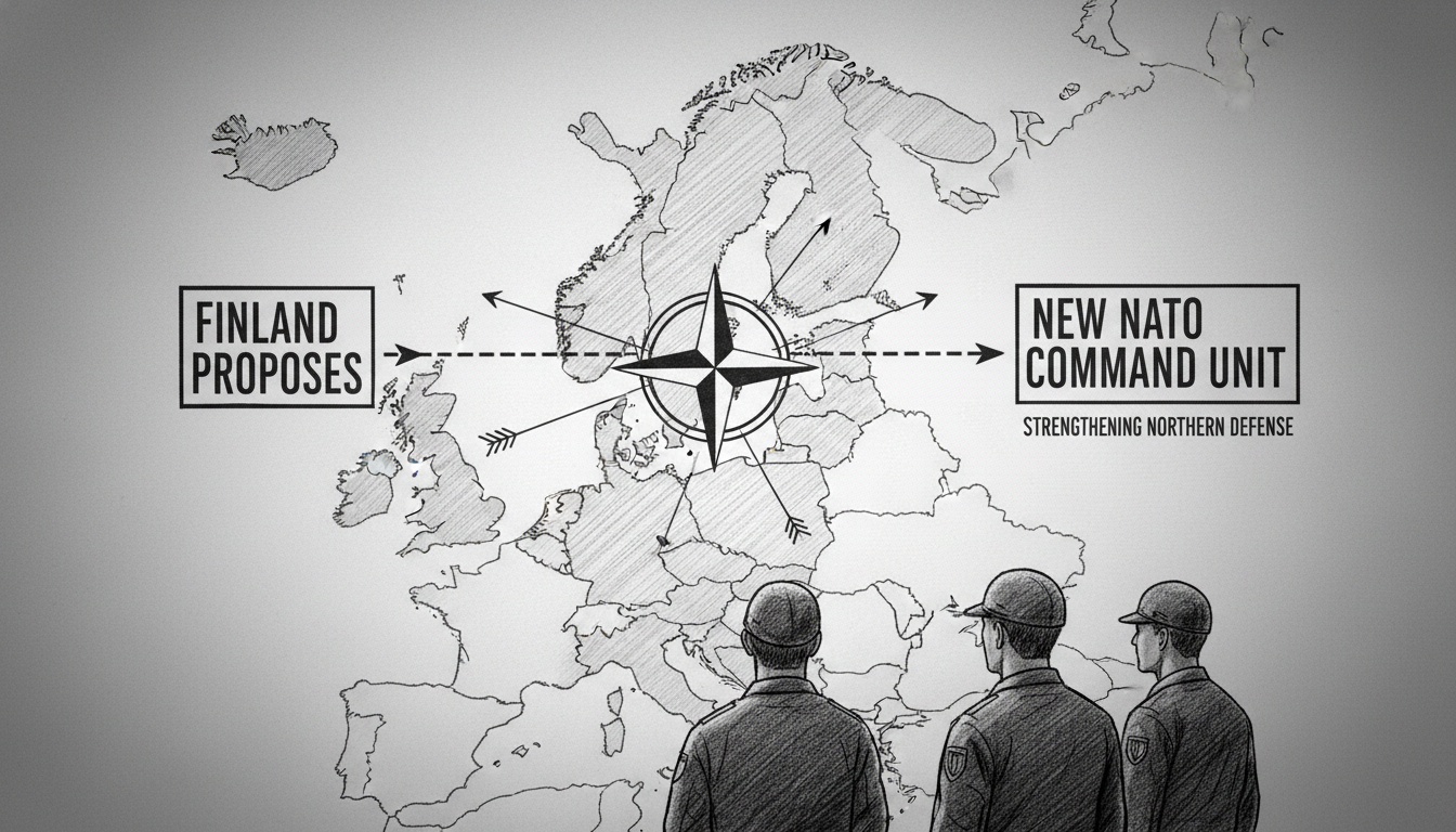 Finland Proposes New NATO Command Unit in Strategic Defense Move