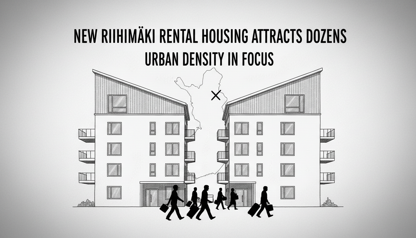 New Riihimäki Rental Housing Attracts Dozens of Applicants in Third Quarter