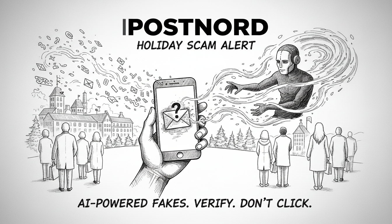 PostNord Warns Against Sophisticated Holiday Scam Attempts