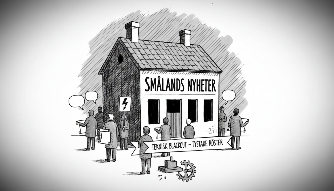 Technical Outage Hits Swedish Local Newspapers