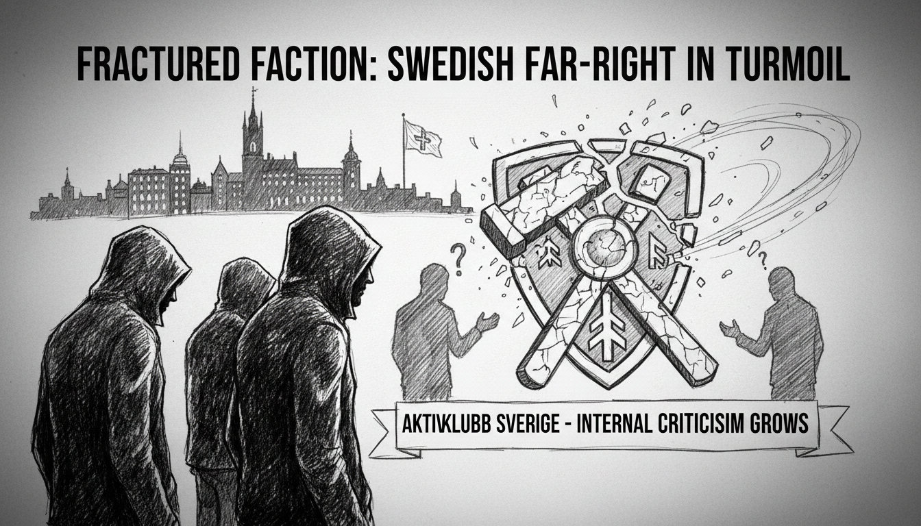 Internal Criticism Grows Against Violent Far-Right Group in Sweden