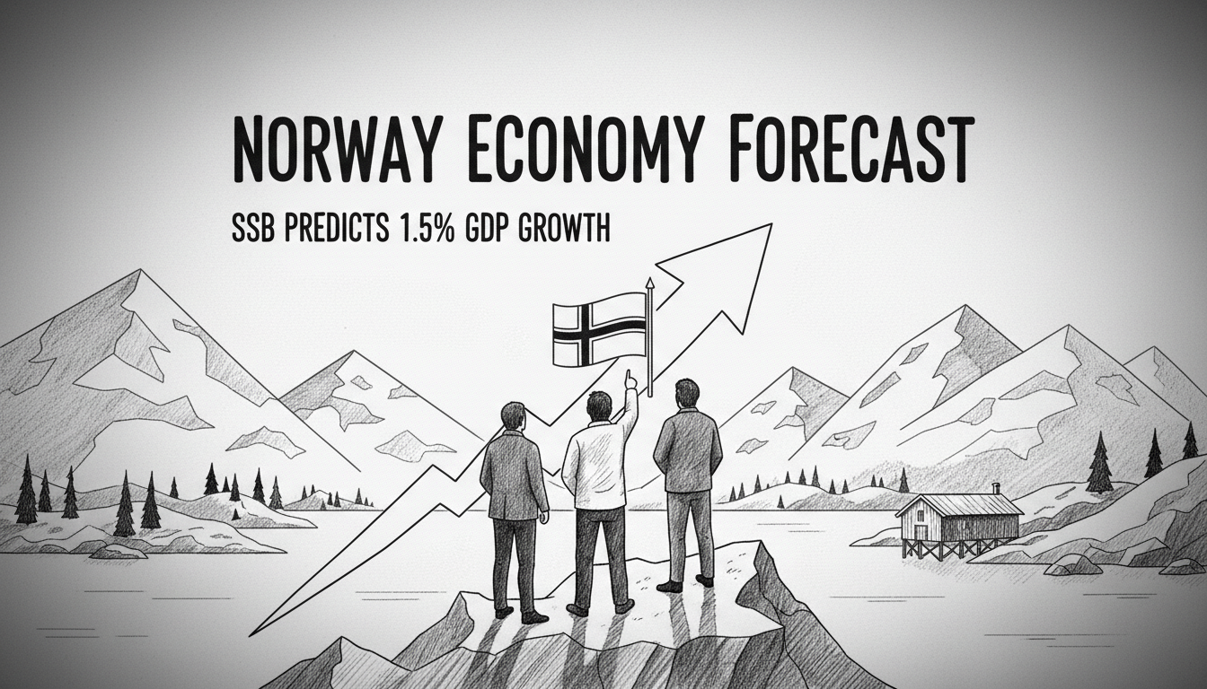 Norway Economy Forecast: SSB Predicts 1.5% GDP Growth