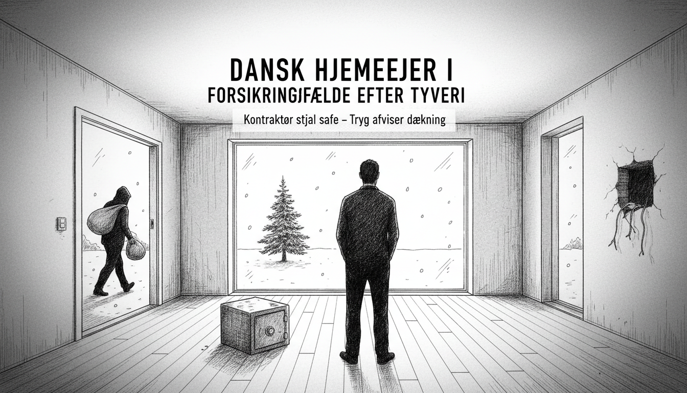 Danish Homeowner Faces Insurance Gap After Contractor Theft