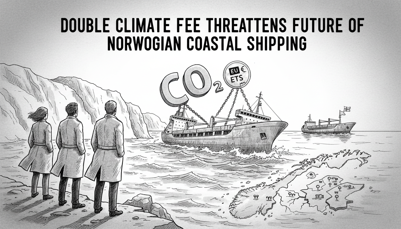 Double Climate Fee Threatens Future of Norwegian Coastal Shipping