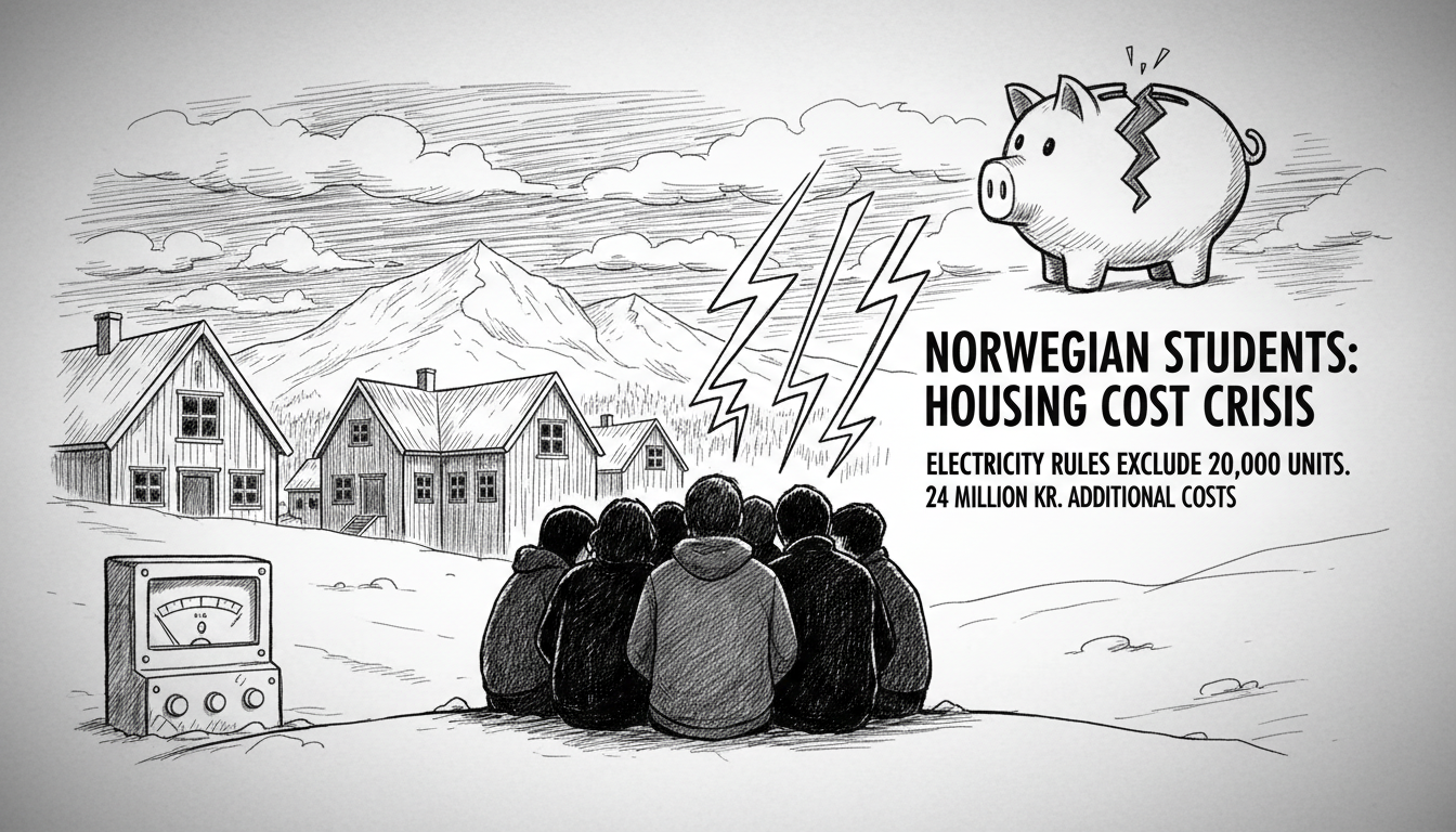 Norwegian Students Face Housing Cost Crisis Over Electricity Rules