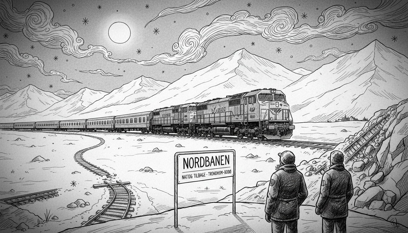 Night Train Service Returns to Nordlandsbanen After Accident