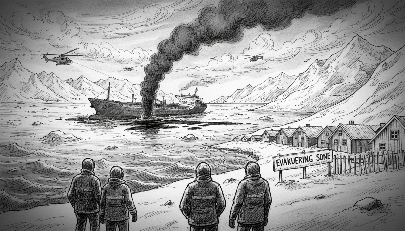 Norway Tanker Accident: Evacuation Zone Established