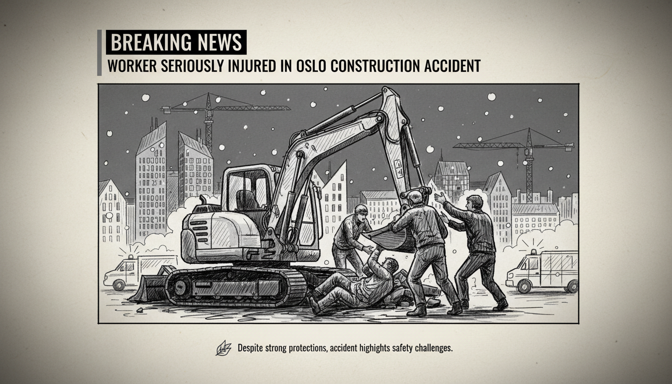Worker Seriously Injured in Oslo Construction Accident