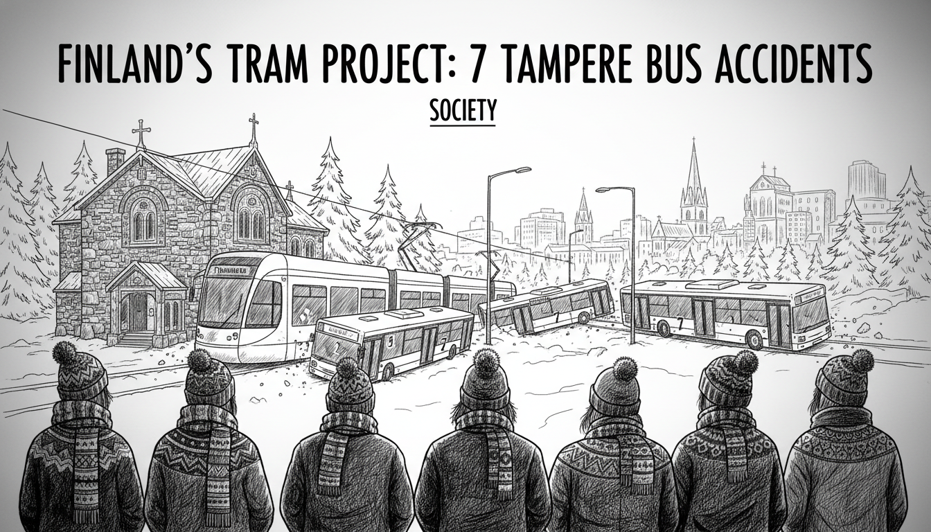 Finland's Tram Project: 7 Tampere Bus Accidents