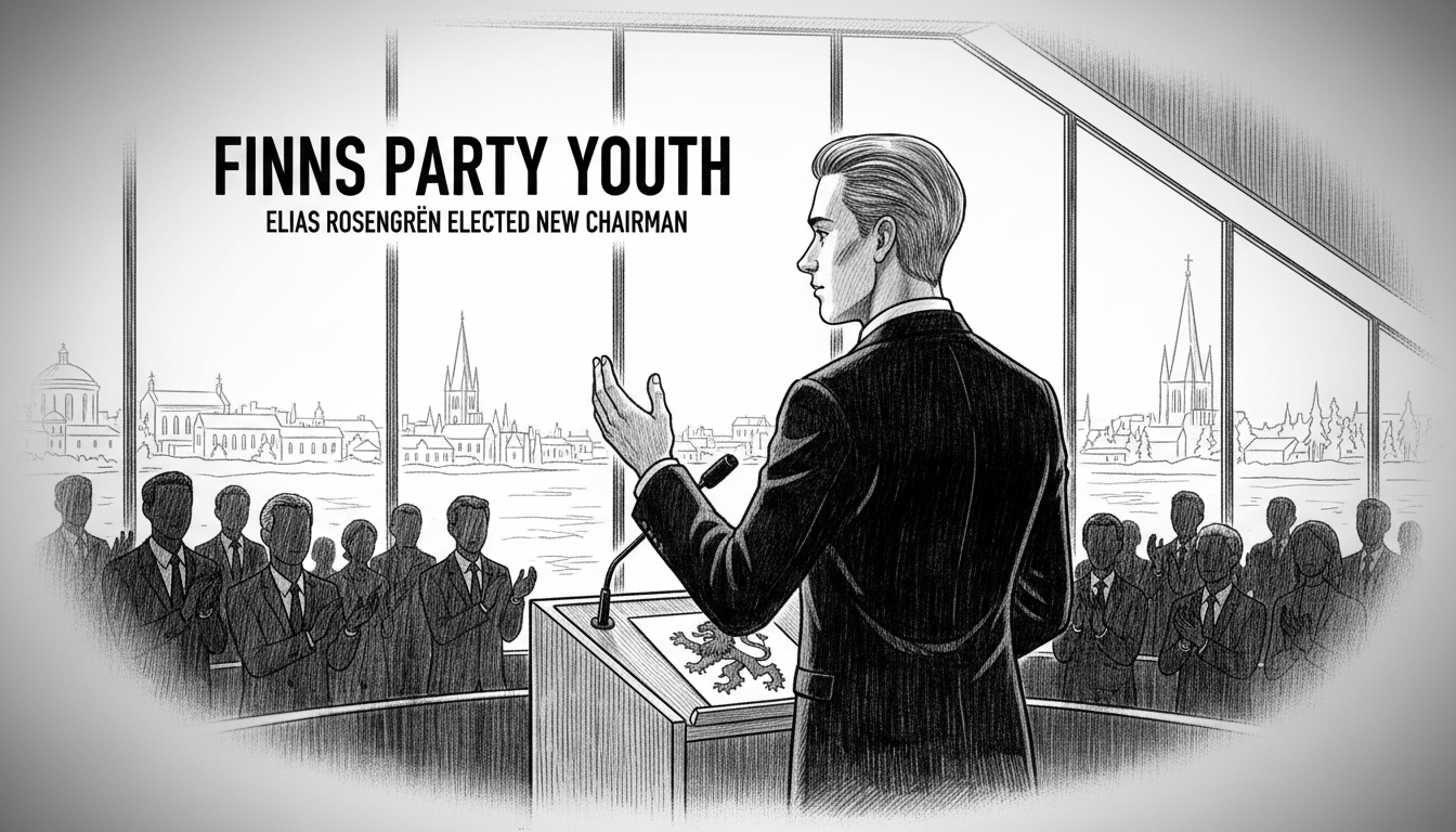 Finns Party Youth Organization Elects New Chairman