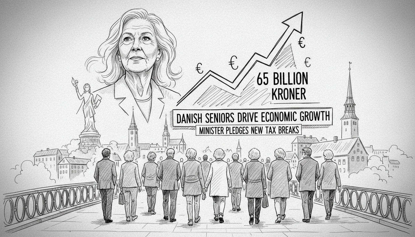 Danish Seniors Drive Economic Growth, Minister Pledges New Tax Breaks