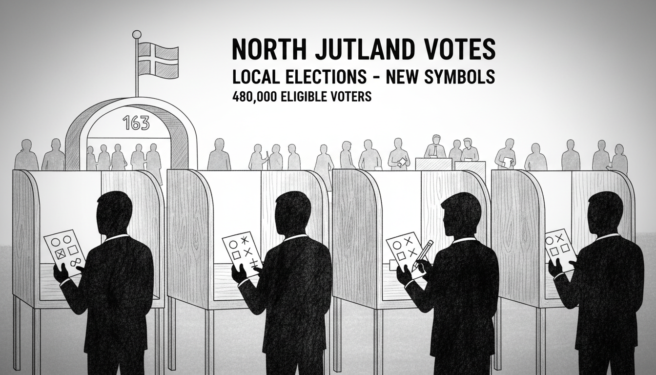 163 Polling Stations Open Across North Jutland for Local Elections