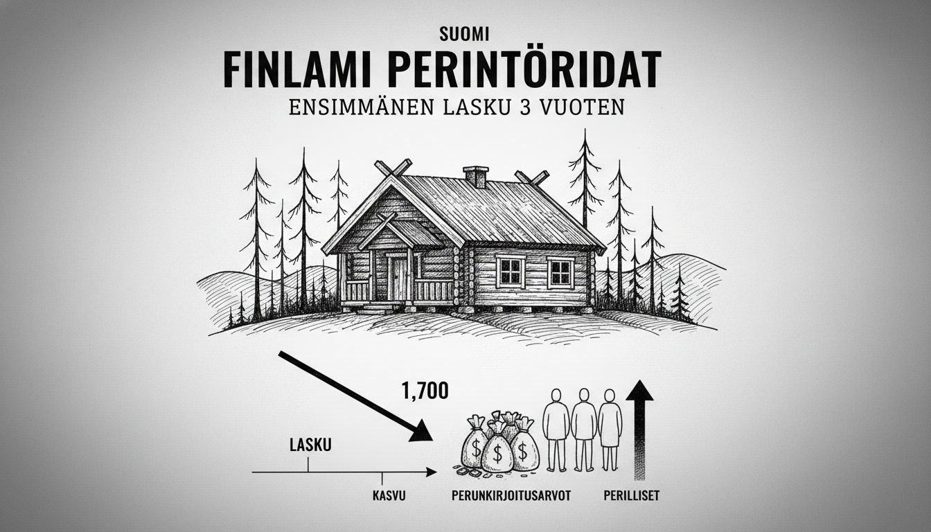 Finland Sees First Decline in Inheritance Disputes in Three Years
