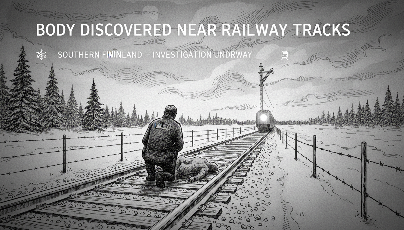 Body Discovered Near Railway Tracks in Southern Finland