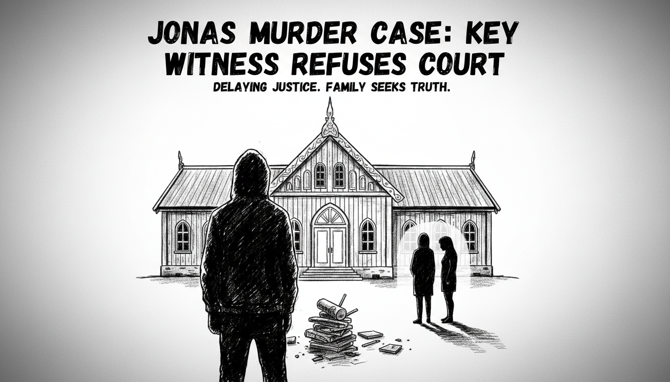 Key Witness in Jonas Murder Case Refuses Court Appearance