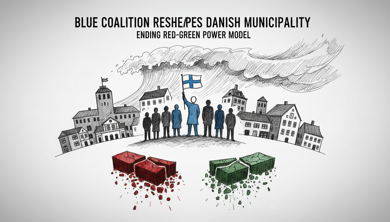 Blue Coalition Reshapes Danish Municipality, Ending Red-Green Power Model