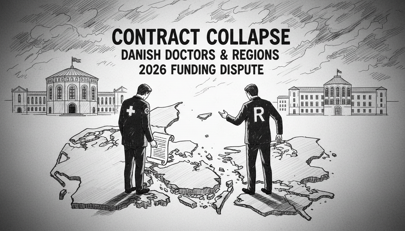 Contract Negotiations Between Danish Doctors and Regions Collapse