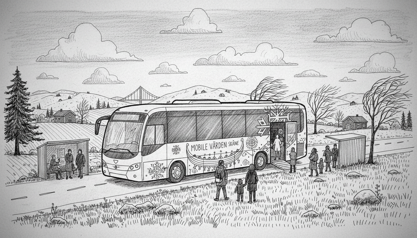 Mobile Healthcare Bus Expands Services Across Southern Sweden