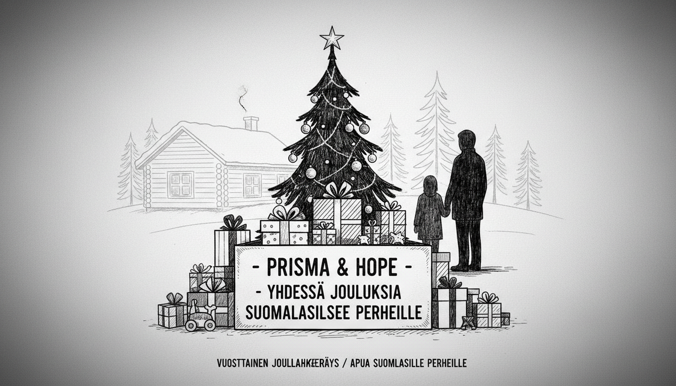 Prisma and Hope Launch Annual Christmas Gift Drive for Struggling Finnish Families