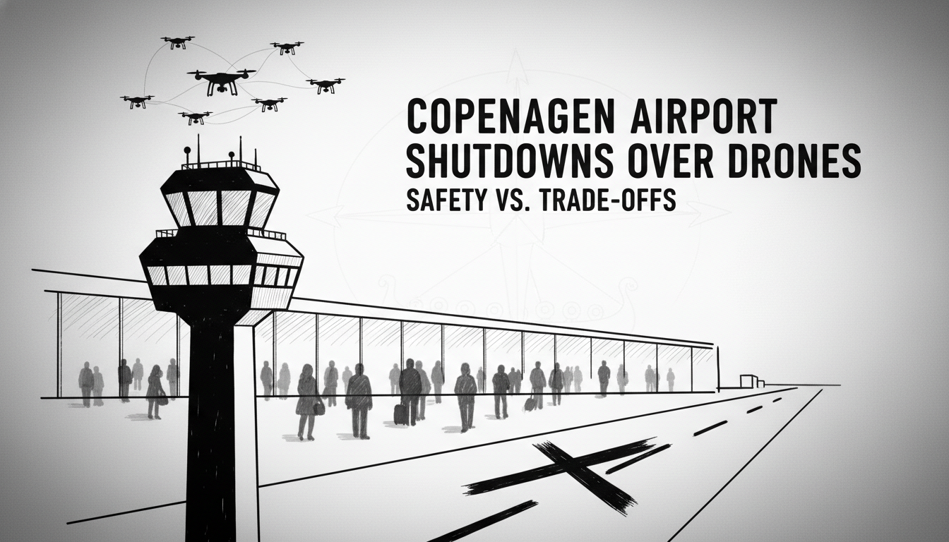 Copenhagen Airport Prefers Shutdowns Over Shooting Down Peaceful Drones