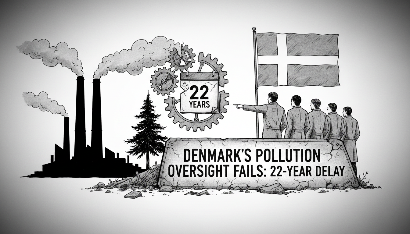 Denmark's Pollution Oversight Fails: 22-Year Delay
